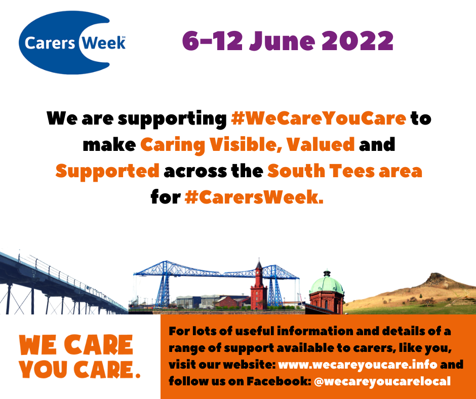 Supporting Carers Week Social Media Image