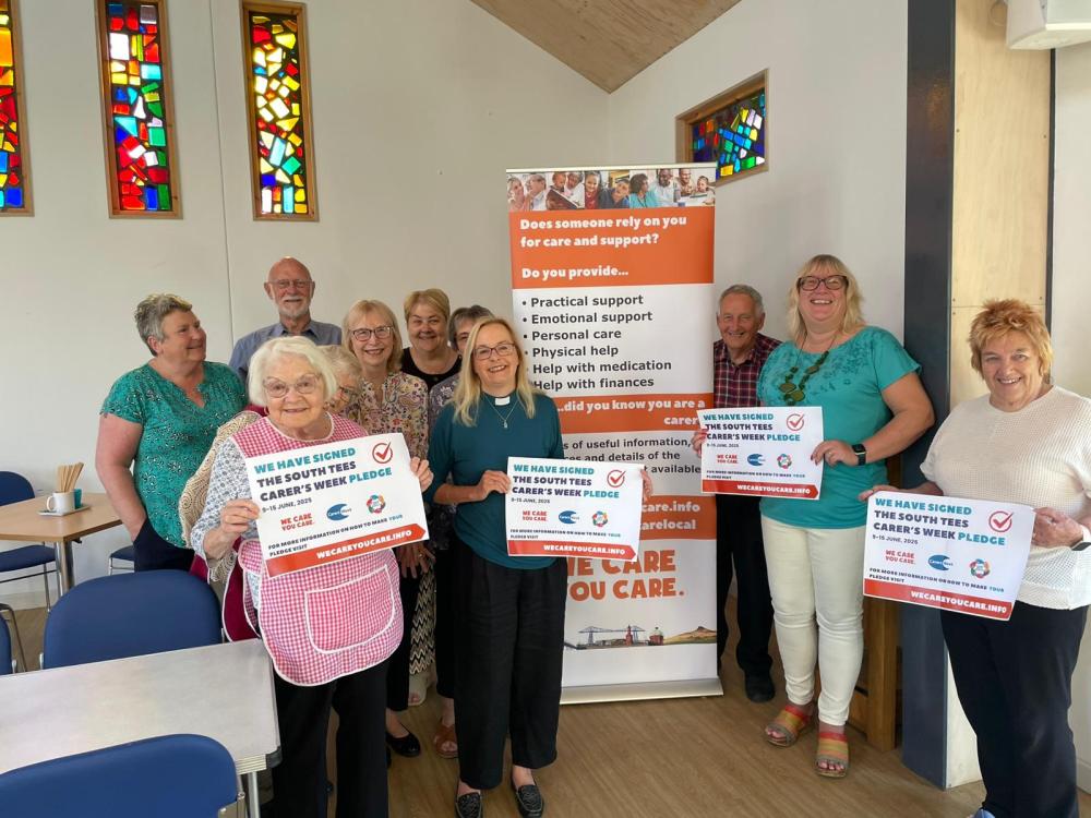 St Hilda's Church Supporting Carers Week 2025 Pledge